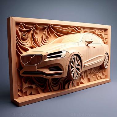 3D мадэль Volvo S90 2016 (STL)